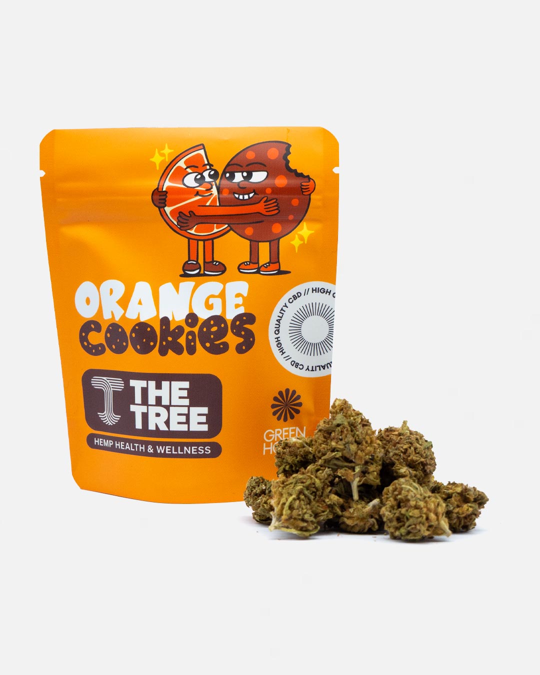 Orange Cookies CBD 🍊 | Flor Suave de CBD